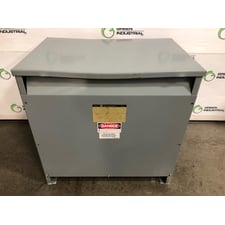 63 KVA Drive Isolation Transformer Dry Type 460 Delta 230Y/133 Square D Catalog Number 63T104DIT TESTED