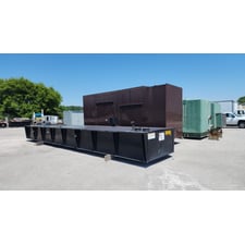2012 600KW Diesel Generator Enclosed w Base Tank Generac 480V Serviced & TESTED