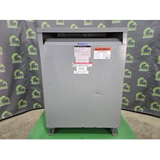 75 KVA Square D Dry Transformer 480 Delta 208Y/120 75T3HFISCUNLP Cosmetic Damage