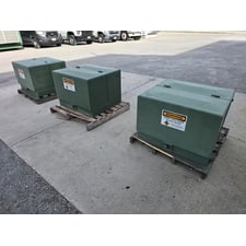 37.5 KVA Single Phase Cooper Pad Mount Transformer 4160GY 2400 to 240 120 IMP3.0
