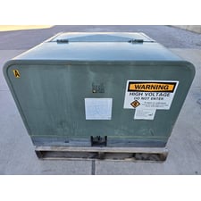 37.5 KVA Single Phase T&R Pad Mount Transformer 4160 GY 2400 to 240 120 IMP 1.8