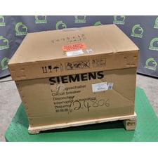 3000A Siemens WLL2F330 CubicleBus Power Circuit Breaker 600V WLL2F330WYGJXXEXN New
