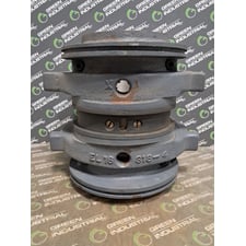 Unbranded EL16 318-4 Babbit Sleeve Bearing 3.5" Bore 10.75" L 11.5" W Used