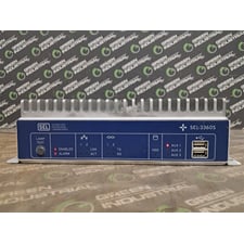 SEL SEL-3360S Compact Industrial Computer 3360=B786 10-16.6VDC 12A Supply Used