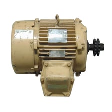 3 HP Marathon Electric Motor 213T Frame 230/460V 1150 RPM Used
