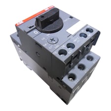 ABB MS 116 Manual Motor Starter Module 600VAC 1/2HP Used