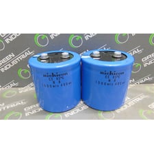 Pair of 2 Nichicon CE 85° Capacitors 1500 MFD 400 WV Used