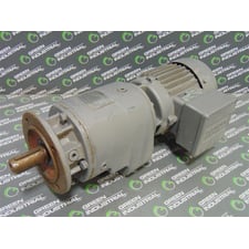 0.16 HP Flender Himmel M1B6 Geared Motor 230/460V DF30-M1B6 11 RPM Used