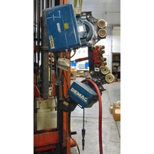 Mannesmann Dematic AG 440 lb Rail Mount Electric Chain Hoist 32/8 ft/min. Used