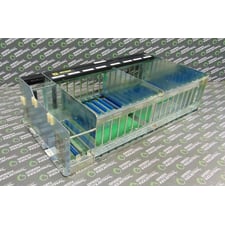 Square D 8030 HRK-200 SY/MAX 16 Slot Rack Chassis Series C2 Used