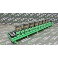 Westinghouse Emerson 5A22412H01 Ovation 8 Channel Relay Module Rev. H Used