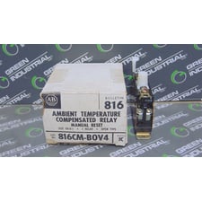 Allen Bradley 816CM-BOV4 Manual Reset Open Type Relay Size 00-0-1 New NIB