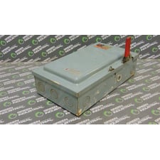 Cutler Hammer DH361 Heavy Duty Fusible Safety Switch 30 Amps 600VAC Used