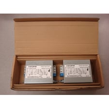 Qty 2 Schurter FMAD-0924-0610 AC Power Line Filter Modules 275/480VAC 4x6A