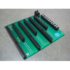 Qualogy 800101-01 6 Slot Backplane Board Rev. 1 Used