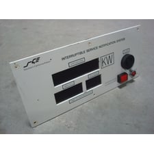 Southern California Edison 503-581A Interruptible Service Notification System Panel Used