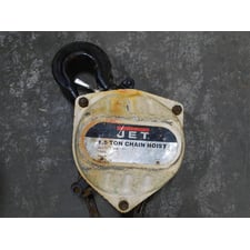 Jet SMH-1.5T-20 1.5 Ton Chain Hoists Stock No. 101710 20' Load Chain Used