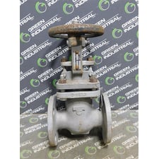 1" Powell 2491 Gate Valve 275 WOG 500°F Max. B16.34 Used