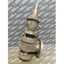 1" Consolidated 1910-30DC-2-S4 Relief Valve 450 PSI 140° 1018 CU FT MIN Air Used