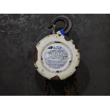 Larin CH-1 Chain Hoist 1 Ton Capacity Used