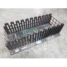 Gould / Modicon AS-H827-103 11 Slot Backplane Rack Chassis Used