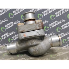 Valtek 22140 Globe Valve 1.185" Bore 1600CL CF8M Top Port 1" ID Used
