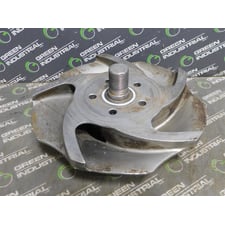 Durco 36847 5 Vane Impeller 9.125 in OD 2 in W 4.125 in Input ID CD4M Used
