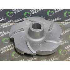 Gould Pump 57999 5 Vane Impeller 6.5 in OD 1 in W 1.1 in Bore CF8M Used