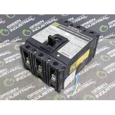 Square D FAL360151212 Circuit Breaker 15A 600V 250VDC Series 2 Used