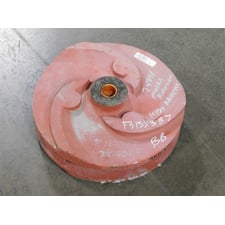 Townley 710 009 6X8 Impeller 3 Vane 18" OD 6" W 6.125" ID 1.8" ID CM22 Used