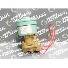 ASCO EF822123 Red Hat Solenoid Valve Used