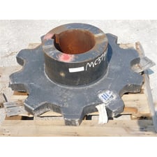 Unbranded 4065B10 Sprocket 30" Diameter 9" Bore 9-3/4" Thru 2" Keyway Width Used