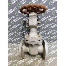 1-1/2 in Stockham 205 Stainless Steel Gate Valve Class 150 CF8M  Used