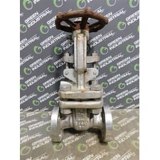 1/2 in Ladish 8372-1914-05 Stainless Steel Gate Valve Class 300 CF8M Used