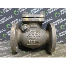 1-1/2" KITZ K150UOAM Stainless Steel Swing Check Valve Body Class 150 CF8M Used