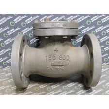 4" FLOmega 4-5TS Titanium Swing Check Valve Body Class 300 Used