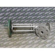 1" Fetterolf Corp. 9108F Ram-Seal Valve 500 PSI @ 95°C Body/Trim 316L Used