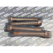 Lot of 4 Alstom D297/1481P33 Flange Screws 9.191" L 0.995" Dia 1.32" Head W New