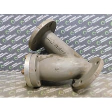 3" Mueller Inc. 1215-S Stainless Steel Y Strainer CF8M Used