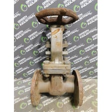 1-1/2" Crane 61276-AL Stainless Steel Gate Valve Class 150 CF8M 170 @ 500°F Used