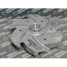 Unbranded 6 Vane Impeller 9.5 in OD 2.5 in W Used
