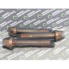 Lot of 3 Alstom D297/1500P08 Flange Screws 8.6" L 1.22" Dia 1.5" Head W New