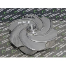 Unbranded 6 Vane Impeller 12.375 in OD 4.25 in W Used