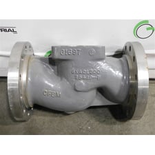 Z G1697 Globe Valve Body 6X4 CL300 25448-B CF8M Used
