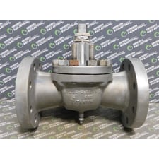 4" Hills-McCanna 232-0137-A Titanium Ball Valve Class 600 Used