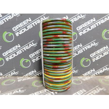 Lot of 25 Flexitallic 1/2" 3/4/600 Spiral Gaskets ASME B16.20 316L/316L/GTA 