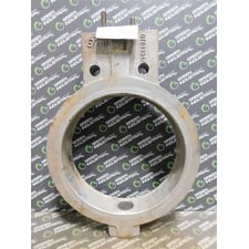 12" Durco 12W1111S1V1Z Butterfly Valve Body 275psi@100°F 195psi@400°F CL150 Used