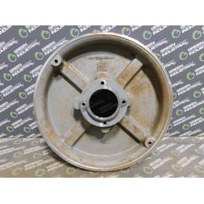 Durco DT 52848AA Rear Cover A744 A351 CF8M 14in OD 1.935in H 2.6in Bore Used