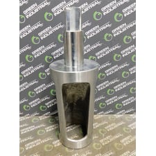 Unbranded Stainless Steel Plug Valve Plug 14" L 4.3" Plug Dia. Used