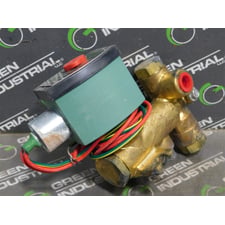 ASCO 8300G58G Red Hat Solenoid Switch 250 PSI 1/4 Pipe 20 W 120V / 60 Hz New 